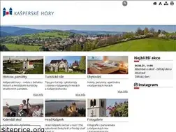 Sites similar to kasperske-hory.info