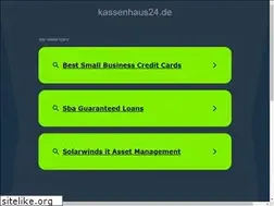 Sites similar to kassenhaus24.de