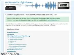 Sites similar to kassetten-digitalisieren.de