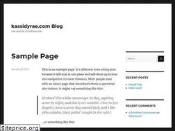 Sites similar to kassidyrae.com