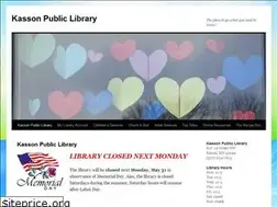 Sites similar to kasson.lib.mn.us