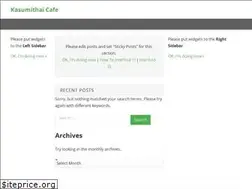 Sites similar to kasumithaicafe.com