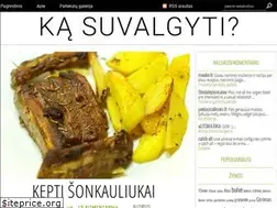 Sites similar to kasuvalgyti.lt