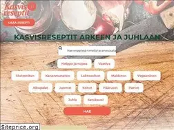Sites similar to kasvisreseptit.fi