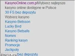 Sites similar to kasyno-internetowe.net.pl