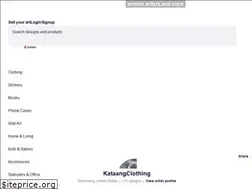 Sites similar to kataangclothing.redbubble.com