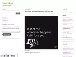 Sites similar to katabijak.wordpress.com