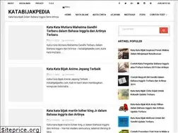 Sites similar to katabijakpedia.com