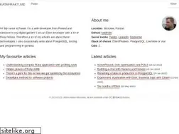 Sites similar to katafrakt.me