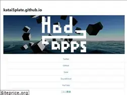 Sites similar to katai5plate.github.io