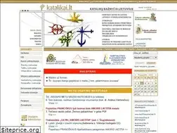 Sites similar to katalikai.lt