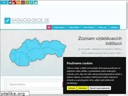 Sites similar to katalog-skol.sk