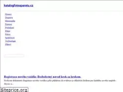 Sites similar to katalogfotoaparatu.cz