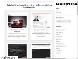 Sites similar to katalogpodkarpacie.pl