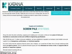 Sites similar to katanafoundations.com.au