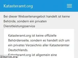 Sites similar to katasteramt.org
