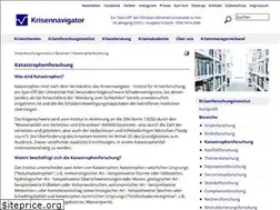 Sites similar to katastrophenforschung.de