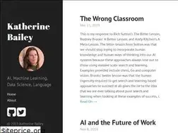 Sites similar to katbailey.github.io