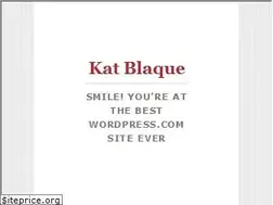 Sites similar to katblaque.wordpress.com
