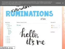 Sites similar to kate-coleman.blogspot.com