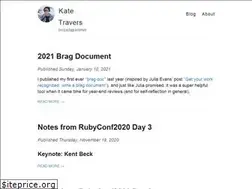 Sites similar to kate-travers.com