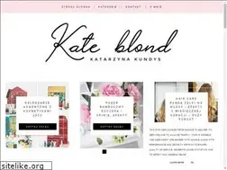 Sites similar to kateblond.pl