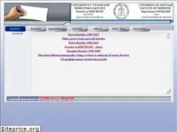 Sites similar to katedrazahirurgiju.edu.rs