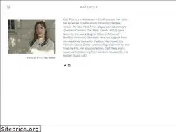 Sites similar to katefolk.com