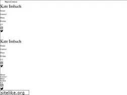 Sites similar to kateimbach.com