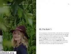 Sites similar to katekendall.com