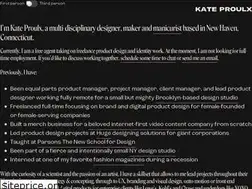 Sites similar to kateproulx.com