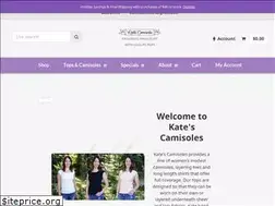 Sites similar to katescamisoles.com