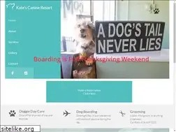 Sites similar to katescanineresort.com