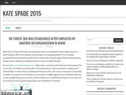 Sites similar to katespade2015.org