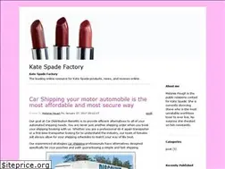 Sites similar to katespadefactory.org