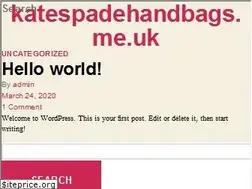 Sites similar to katespadehandbags.me.uk
