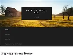 Sites similar to katewritesitall.com