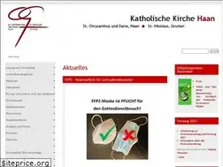 Sites similar to kath-kirche-haan.de