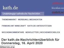Sites similar to kath.de