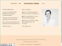 Sites similar to katharinahoehnk.de