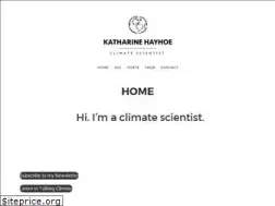 Sites similar to katharinehayhoe.com