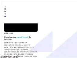 Sites similar to kathford.edu.np