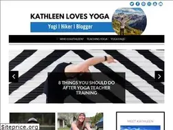 Sites similar to kathleenlovesyoga.com