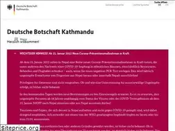 Sites similar to kathmandu.diplo.de