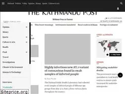 Sites similar to kathmandupost.ekantipur.com.np