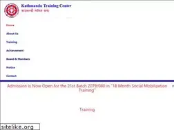 Sites similar to kathmandutrainingcenter.org