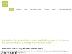 Sites similar to kathrinspapier.de