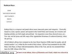 Sites similar to kathrynkaye-music.com