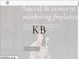 Sites similar to katiebarbermarketing.com