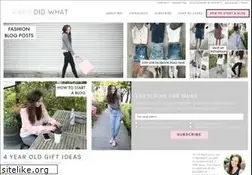 Sites similar to katiedidwhat.com